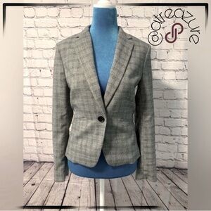 🈹 H&M Plaid Blazer